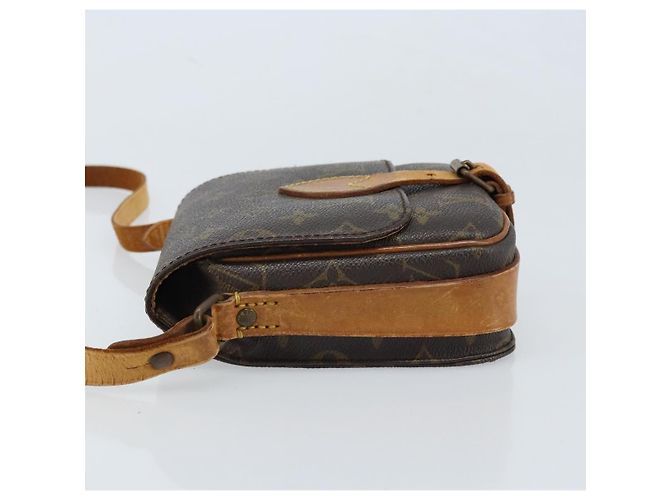 Louis Vuitton Cartouchiere Monogram Canvas PM Marrone - vista 4