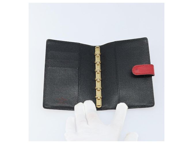 Copertura per Agenda Louis Vuitton in Pelle Epi PM Rosso - vista 5