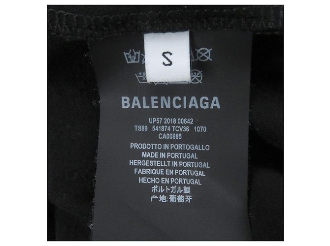 Everyday Camiseta de algodón Balenciaga World Food Programme Negro - vista 6