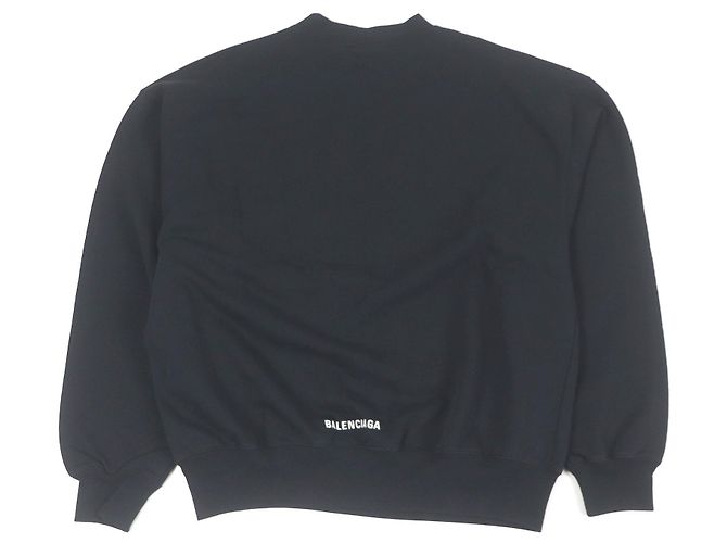 Everyday Sudadera de algodón Balenciaga Negro - vista 3