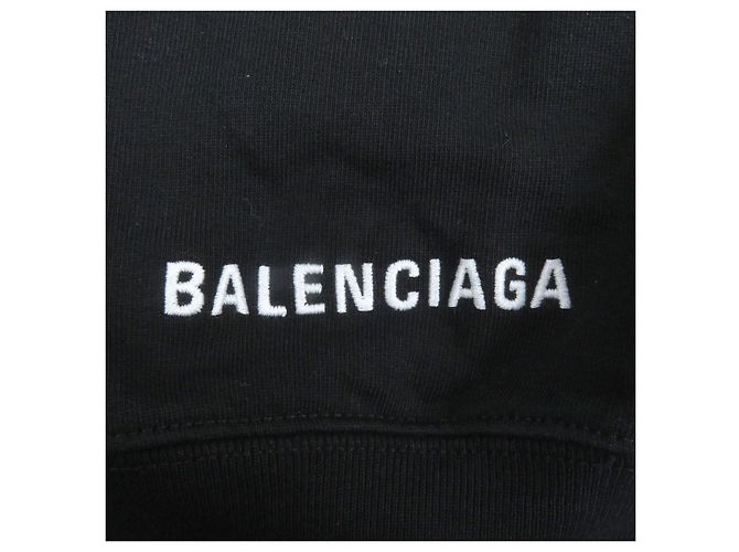 Everyday Sudadera de algodón Balenciaga Negro - vista 4