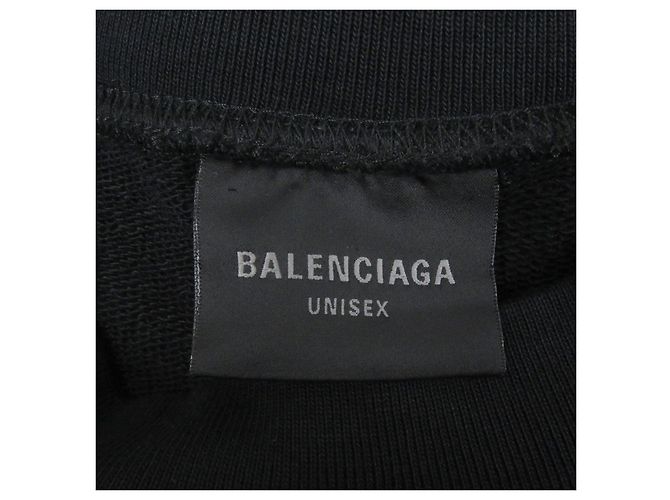 Everyday Sudadera de algodón Balenciaga Negro - vista 5