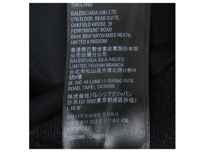 Everyday Sudadera de algodón Balenciaga Negro - vista 9