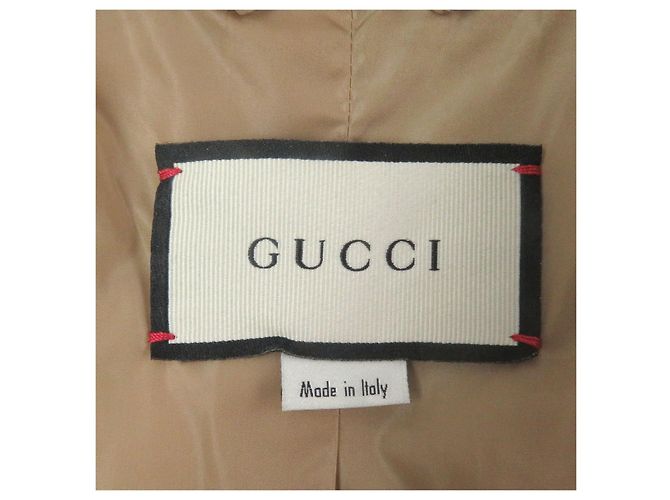 Chaqueta de nylon con logo GG de Gucci Beige - vista 7