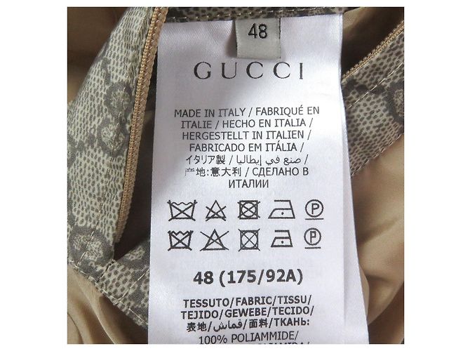Chaqueta de nylon con logo GG de Gucci Beige - vista 8