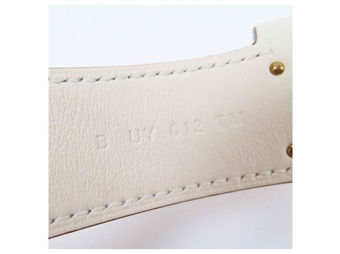 Hermès Bracciale Hermes Kelly Twist Swift Taglia 2 Bianco - vista 10