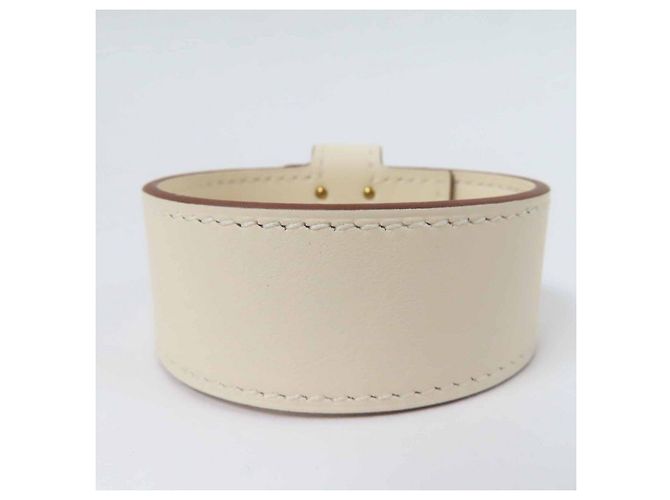 Hermès Bracciale Hermes Kelly Twist Swift Taglia 2 Bianco - vista 4
