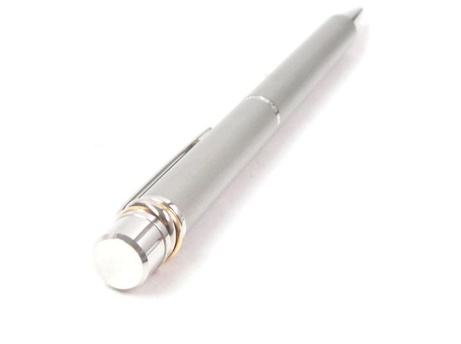Bolígrafo de plata Cartier Trinity - vista 4