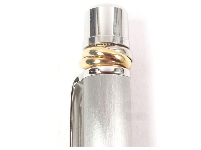 Bolígrafo de plata Cartier Trinity - vista 6