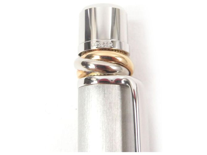 Bolígrafo de plata Cartier Trinity - vista 7