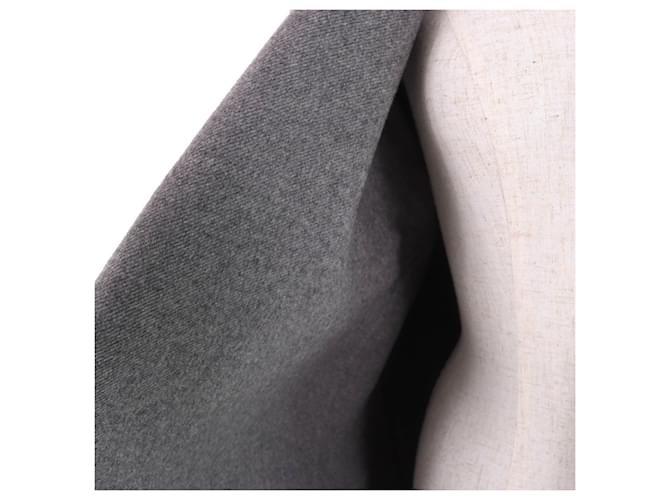 Céline Abrigo Crombie Egg de cachemira Celine Gris - vista 5