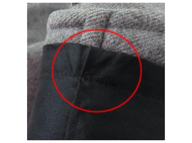 Céline Abrigo Crombie Egg de cachemira Celine Gris - vista 9