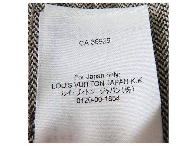 Louis Vuitton Side Zip Polyurethane Blend Pants Beige - view 11