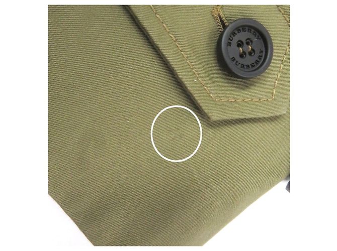 Trench coat de algodón con logo de Burberry
Trench coat de algodón Beige Caqui - vista 11