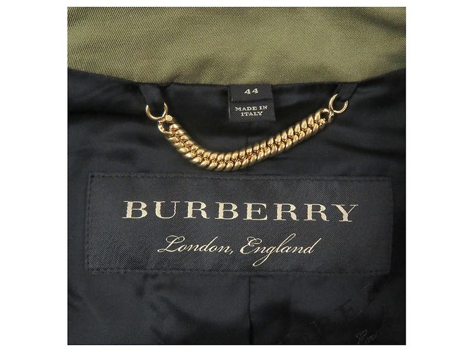 Trench coat de algodón con logo de Burberry
Trench coat de algodón Beige Caqui - vista 6