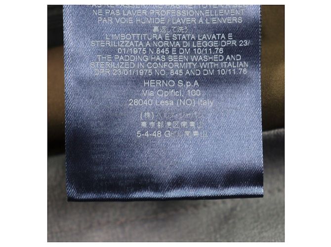Autre Marque Chaqueta de plumas Herno Laminar GORE-TEX Castaño - vista 15