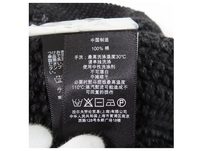 Ralph Lauren Cárdigan de algodón con cuello chal RRL Negro - vista 11