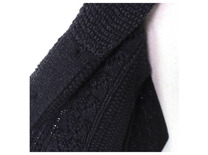 Ralph Lauren Cárdigan de algodón con cuello chal RRL Negro - vista 5