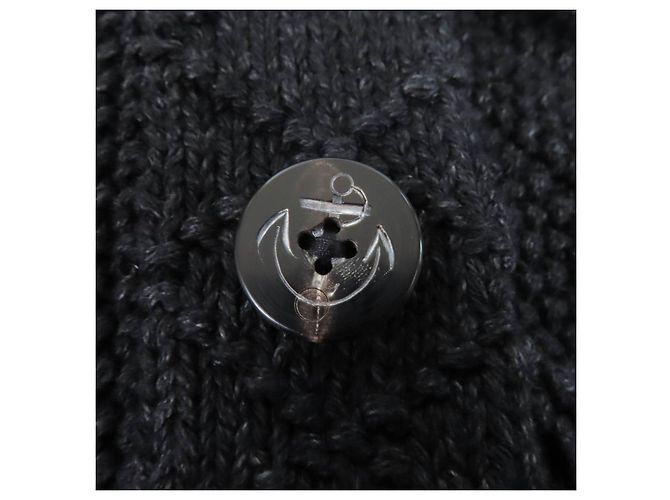 Ralph Lauren Cárdigan de algodón con cuello chal RRL Negro - vista 6