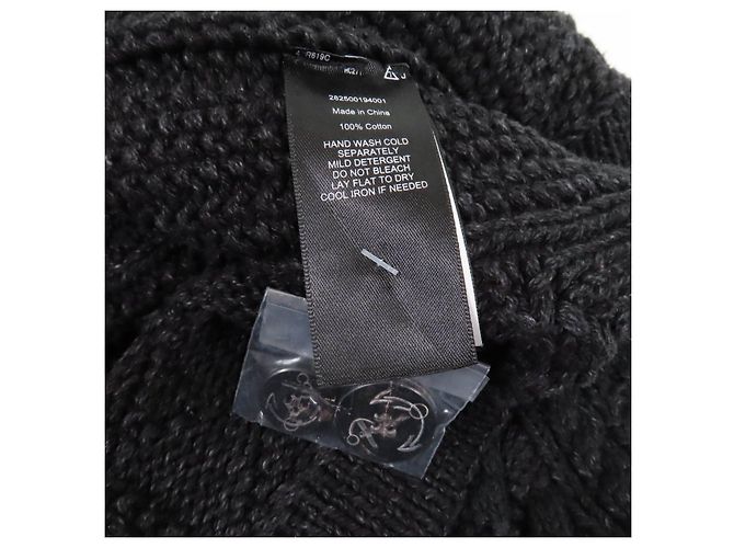 Ralph Lauren Cárdigan de algodón con cuello chal RRL Negro - vista 9