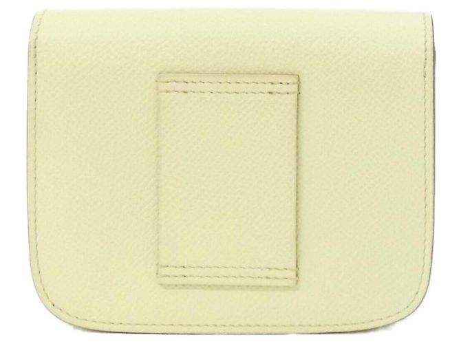 Hermès Slim Wallet Constance von Hermes Gelb - Ansicht 2