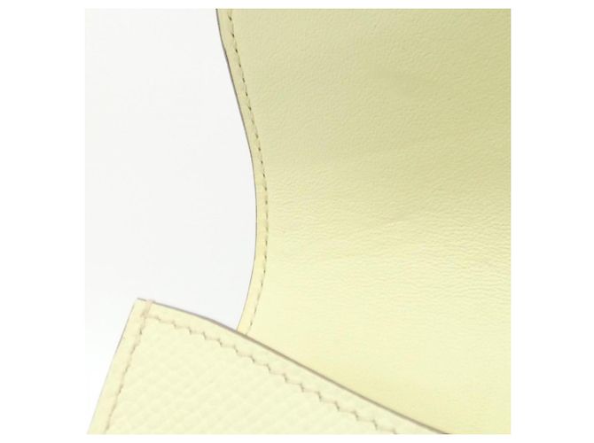 Hermès Slim Wallet Constance von Hermes Gelb - Ansicht 7