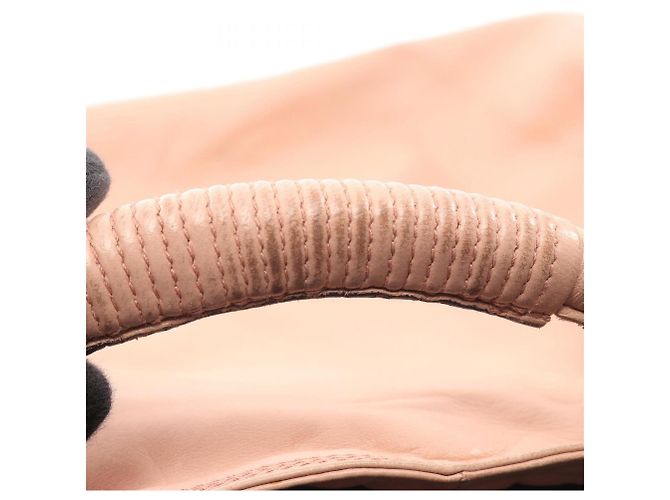 Borsa in pelle nappa rosa Loewe Aire - vista 6
