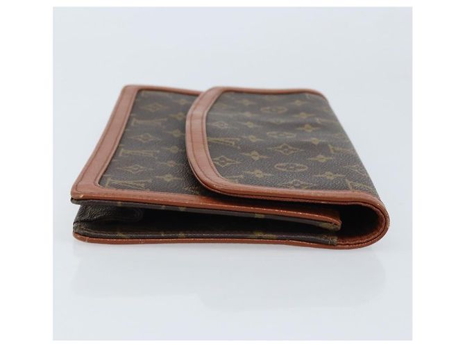 Louis Vuitton Donna Pochette Monogram Canvas GM Marrone - vista 3
