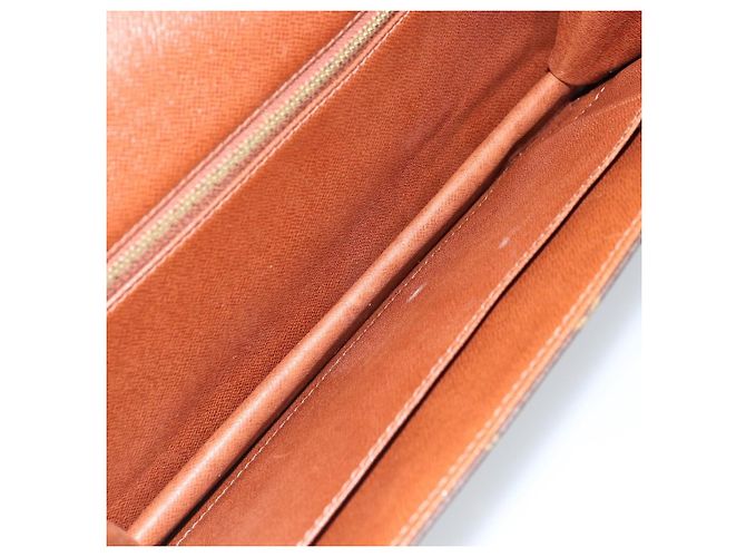 Louis Vuitton Donna Pochette Monogram Canvas GM Marrone - vista 5