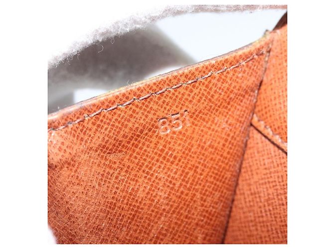 Louis Vuitton Donna Pochette Monogram Canvas GM Marrone - vista 6