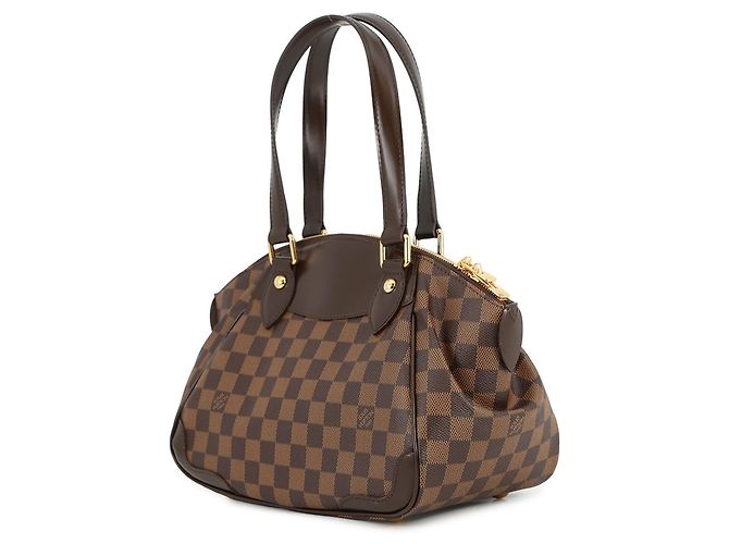 Borsa Louis Vuitton Damier Ebene Verona PM Rosso Monogramma - vista 2