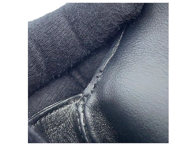 Céline Borsa a Spalla in Pelle Mini Triangle di Celine Nero - vista 11