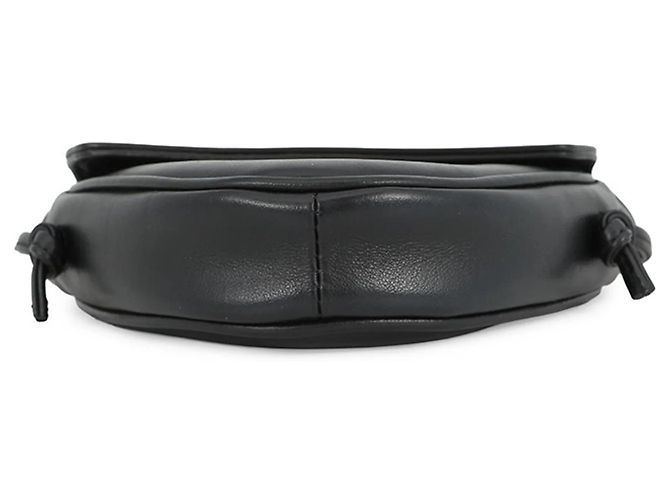Céline Borsa a Spalla in Pelle Mini Triangle di Celine Nero - vista 3