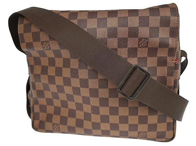 Louis Vuitton Naviglio Handbag Damier Brown - view 2