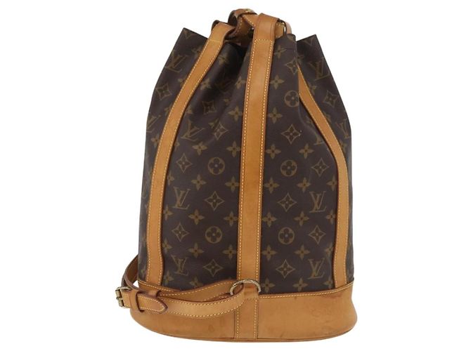 Louis Vuitton Randonnee Monogram Canvas PM Marrone - vista 2