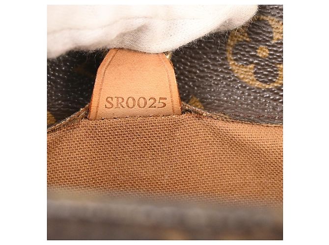 Borsa Vavin GM in tela Monogram Louis Vuitton Marrone - vista 4