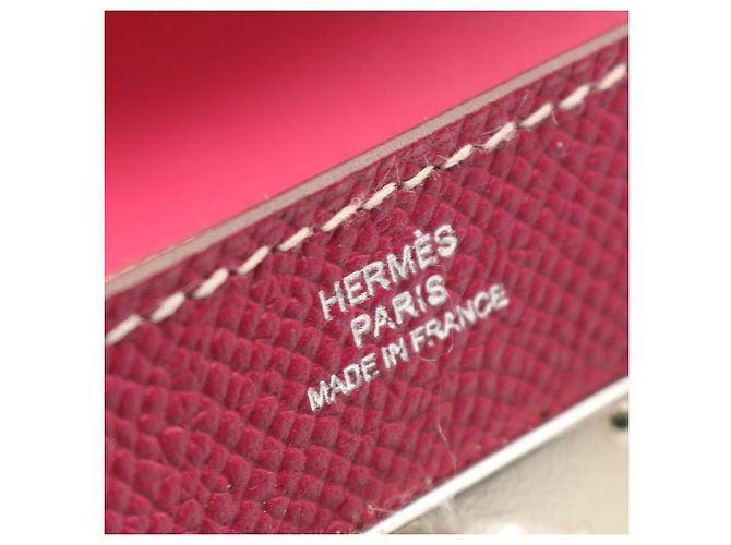 Hermès Billetera bi-fold Hermes Kelly Rosa - vista 4