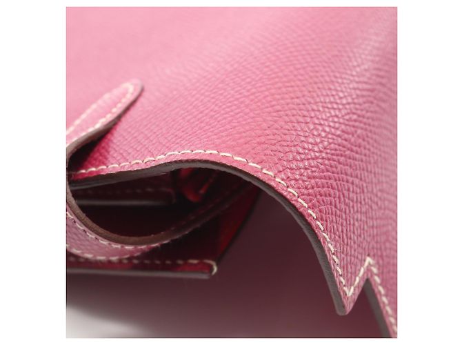Hermès Billetera bi-fold Hermes Kelly Rosa - vista 8