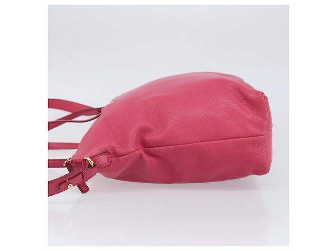 Borsa Gancini in pelle Salvatore Ferragamo Rosa - vista 4