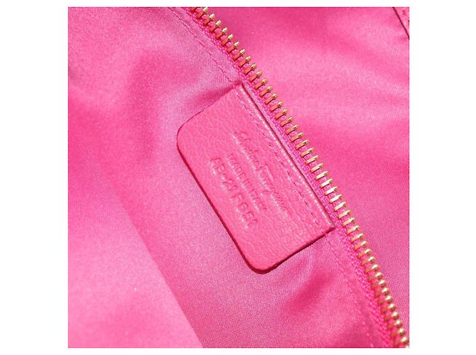 Borsa Gancini in pelle Salvatore Ferragamo Rosa - vista 7