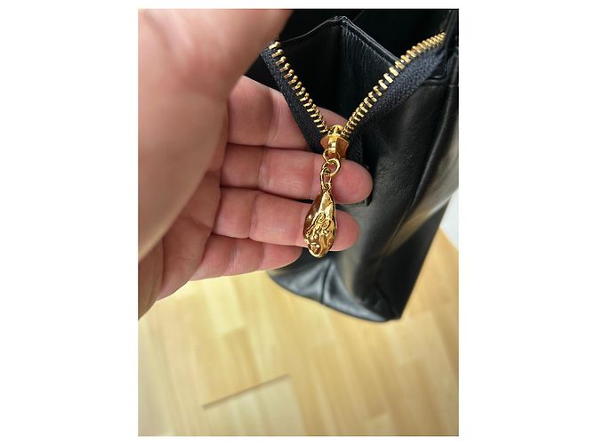 Borsa Sonia Rykiel in pelle nera Nero - vista 11