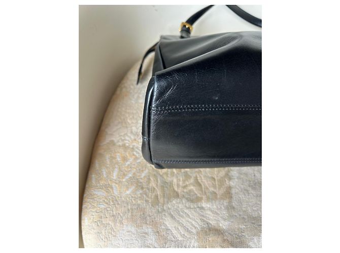 Borsa Sonia Rykiel in pelle nera Nero - vista 14