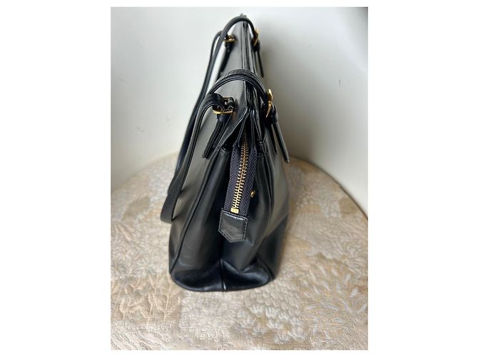 Borsa Sonia Rykiel in pelle nera Nero - vista 5