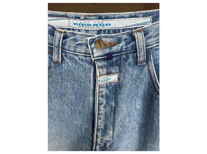 Gonna maxi in denim blu Marithé et François Girbaud - vista 8