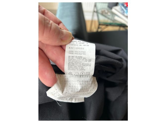 Comme Des Garcons Robe de Chambre Maxikleid Schwarz - Ansicht 10