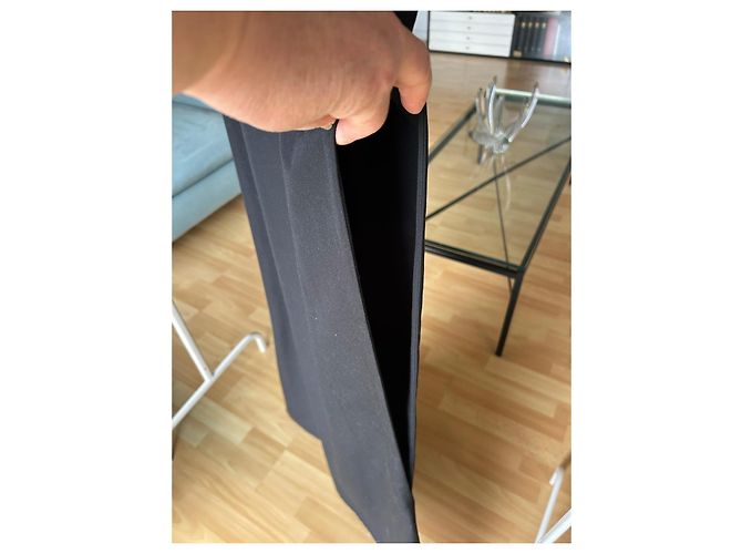 Comme Des Garcons Robe de Chambre Maxikleid Schwarz - Ansicht 11