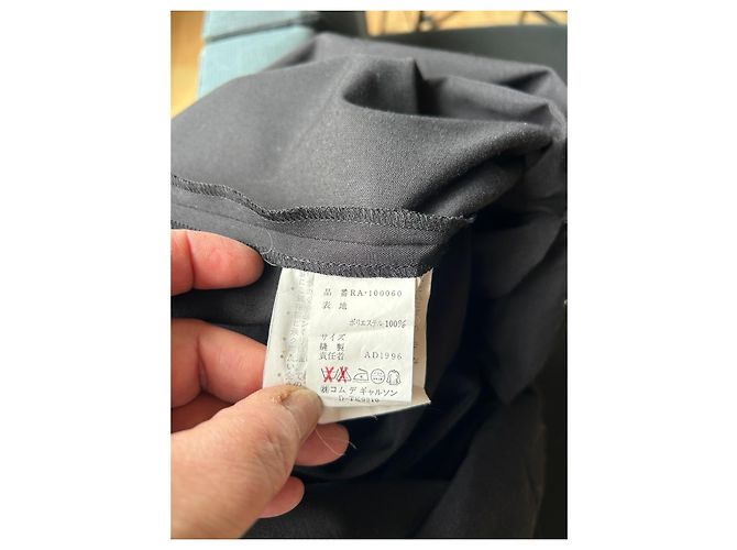 Comme Des Garcons Robe de Chambre Maxikleid Schwarz - Ansicht 6