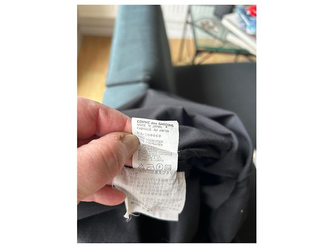 Comme Des Garcons Robe de Chambre Maxikleid Schwarz - Ansicht 7