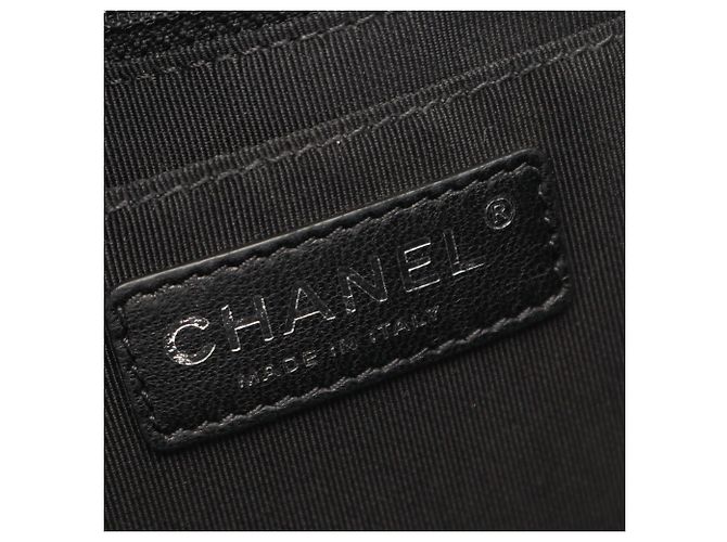 Borsa Tote Boy di Chanel in pelle nera Nero - vista 4