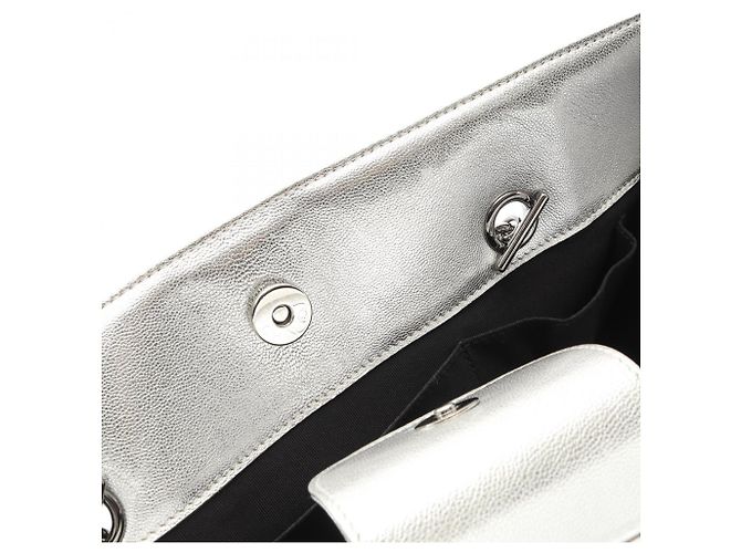 Borsa Tote Boy di Chanel in pelle nera Nero - vista 8